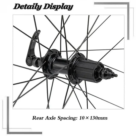 BUCKLOS 700C Road Bike Wheelset – V Brake Quick Release Wheels