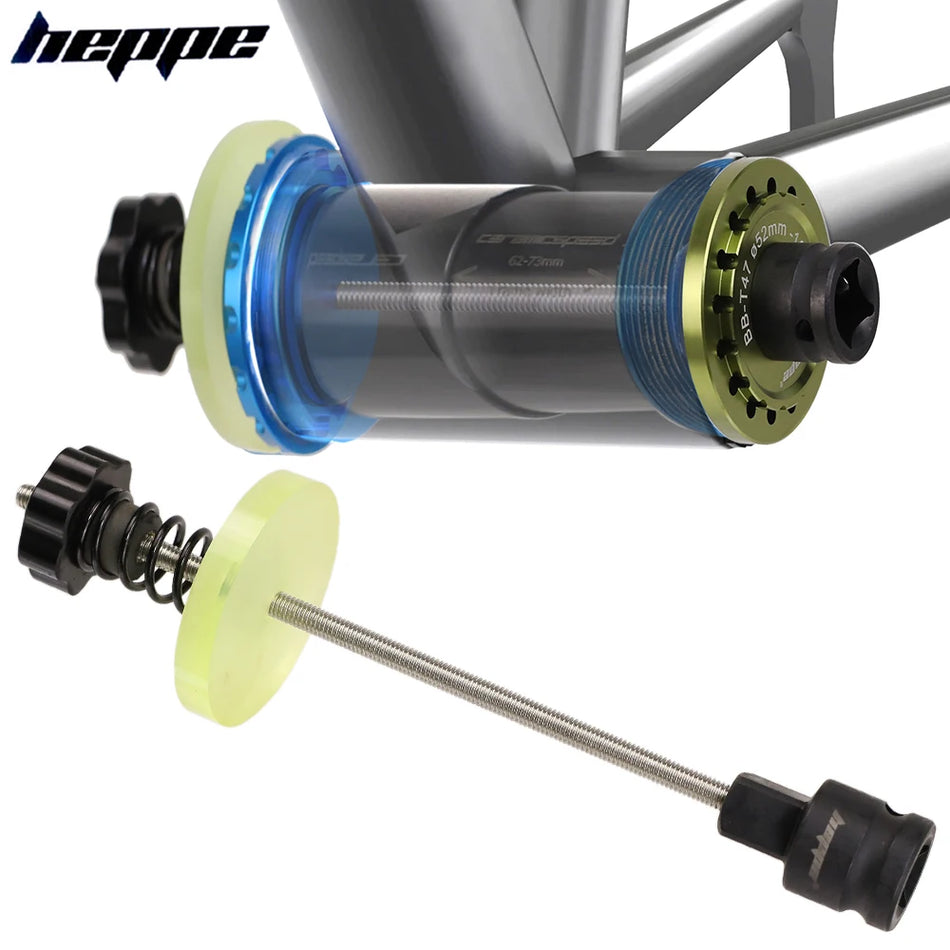 HEPPE Bottom Bracket Installation & Removal Tool Kit – BB Retaining Wrench with Anti-Slip Grip for Precise Tightening – Compatible with MTB & Road Bikes