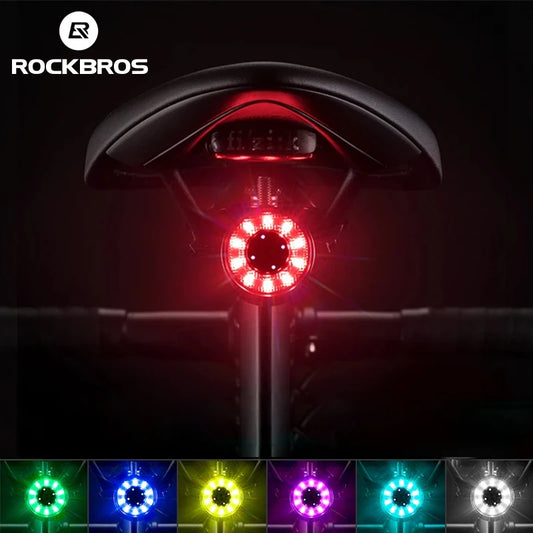ROCKBROS Q1 Bike Tail Light Rechargeable Waterproof
