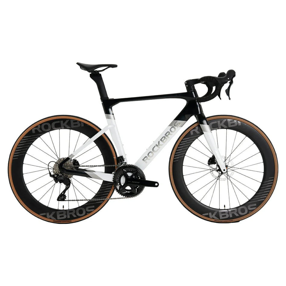 PGZ - Carbon Fiber Road Bike –  Black and White