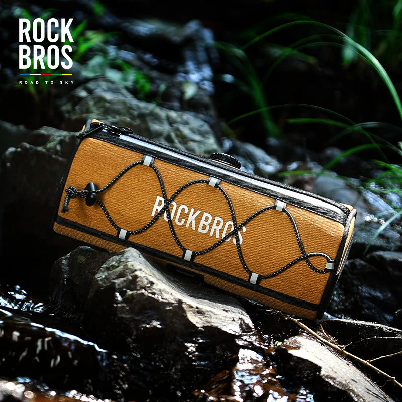 ROCKBROS Road to Sky Front Tube Cycling Bag – Long Distance MTB & Road Bike Storage Bag