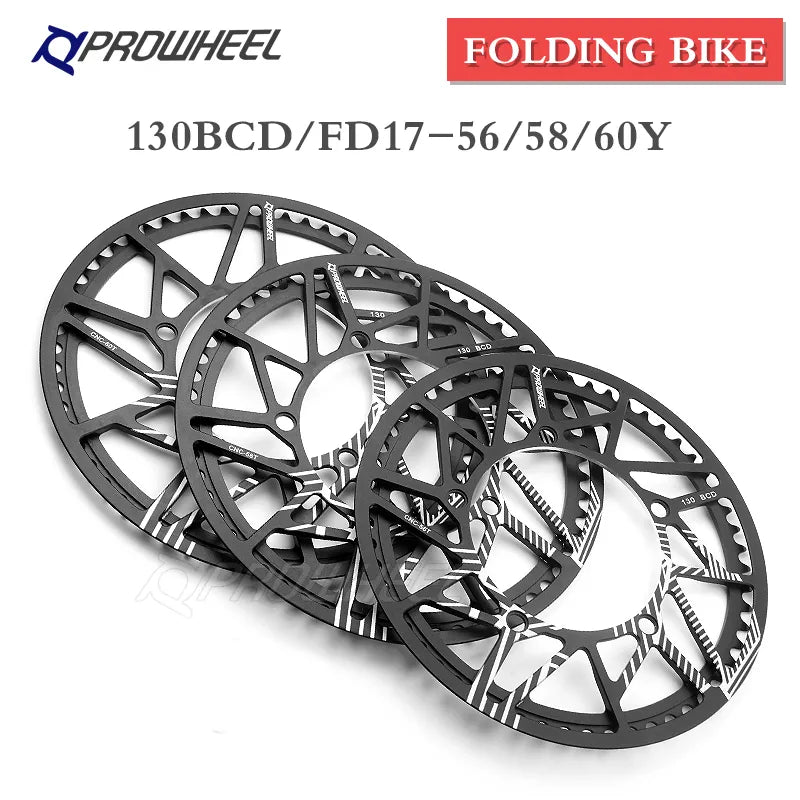 PROWHEEL 130BCD Fold Bicycle Chainrings FD17 / FD19