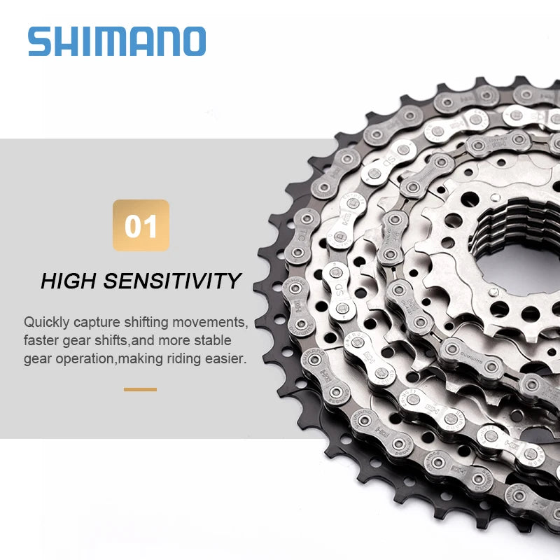 Shimano 6/7/8/9/10 Speed Bicycle Chain CN4601 HG53 HG71 HG40 6 7 8 MTB Chain 112/114 Links Road Mountain Bike Chains