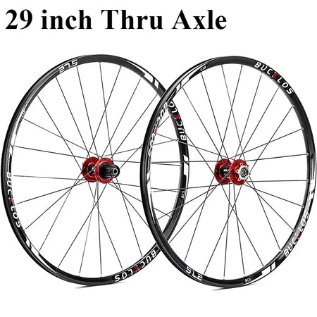 BUCKLOS Carbon MTB Wheelset – 26 / 27.5 / 29 Inch Disc Brake Wheels - 29 inch-TA-1 Pair - Bike Wheelset