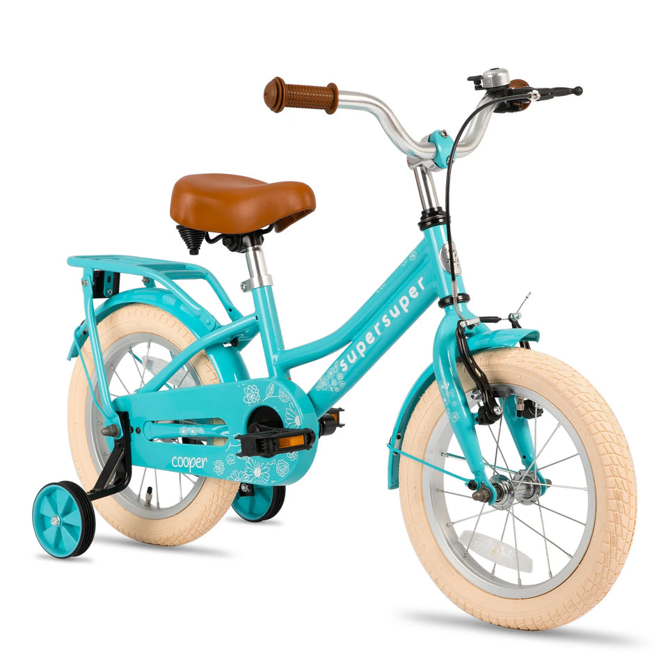 JOYSTAR Cooper Girls Bike 2-12 Years Old Toddlers and Kids, 12" 14" 16" Kids Bike with Training Wheels