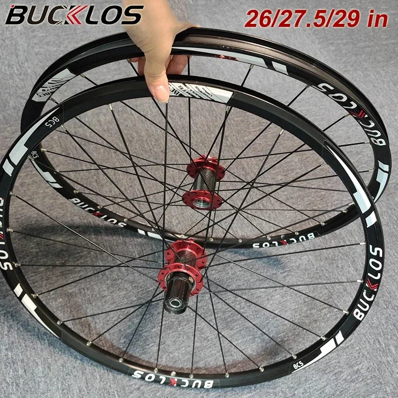 BUCKLOS Carbon MTB Wheelset – 26 / 27.5 / 29 Inch Disc Brake Wheels - Bike Wheelset