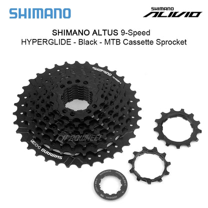 Shimano HG200 9 SP / 11-32T / 11-36T MTB Mountain Bike  Cassette