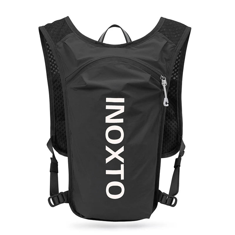INOXTO 5L Breathable Hydration Vest Lightweight Unisex Running Backpack for Trail Jogging Marathon Hiking, Cycling & Climbing