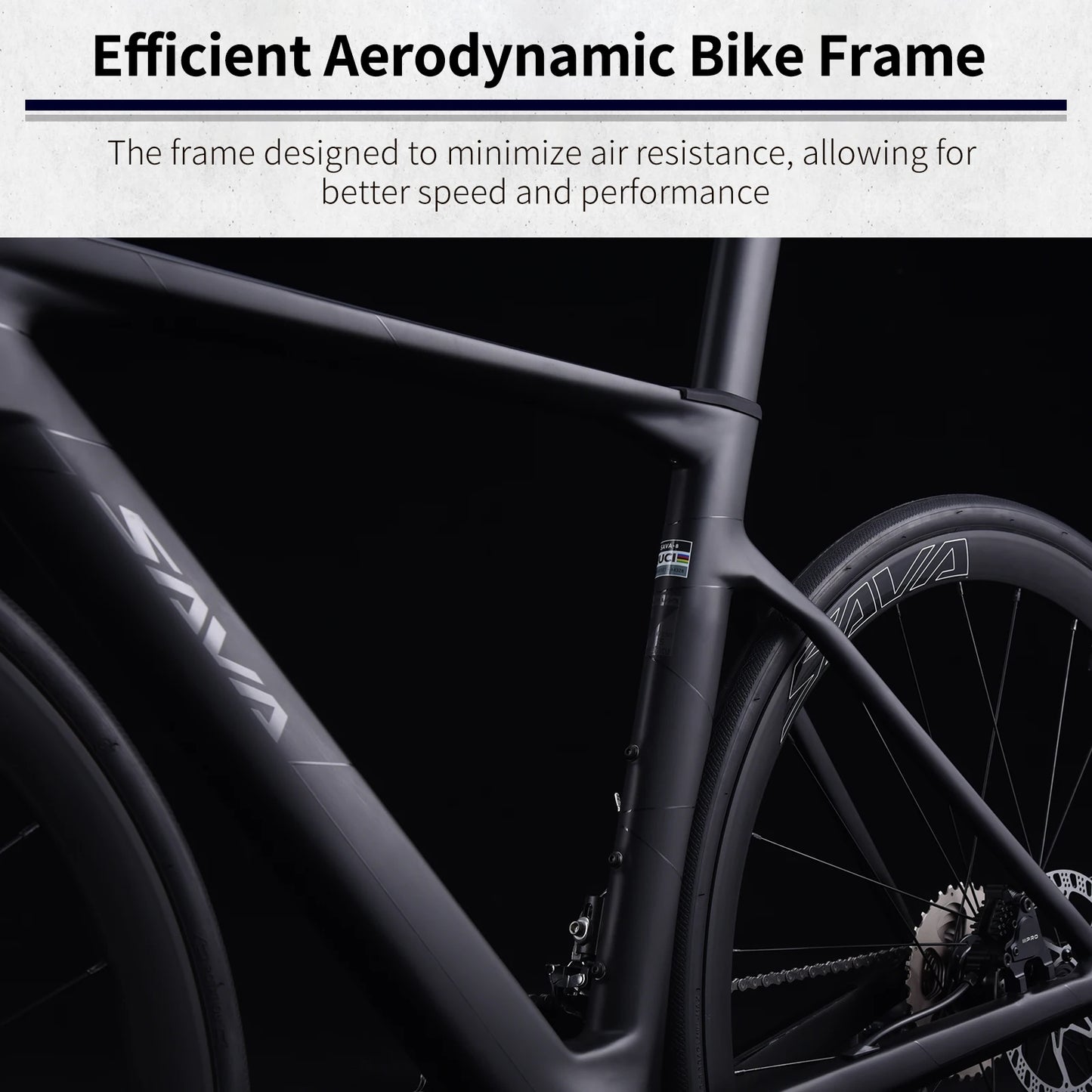 SAVA A4 Carbon Fiber Road Bike, with SHIMANO TIAGRA R4700, 20-speed Gear Set, 700C Adult Race Bike