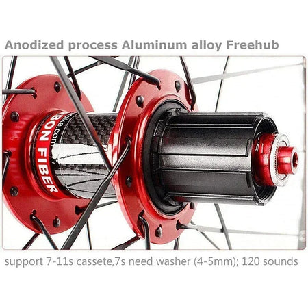 BUCKLOS Carbon MTB Wheelset – 26 / 27.5 / 29 Inch Disc Brake Wheels - Bike Wheelset