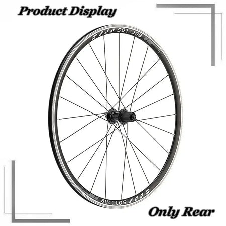 BUCKLOS 700C Road Bike Wheelset – V Brake Quick Release Wheels - Olny Rear