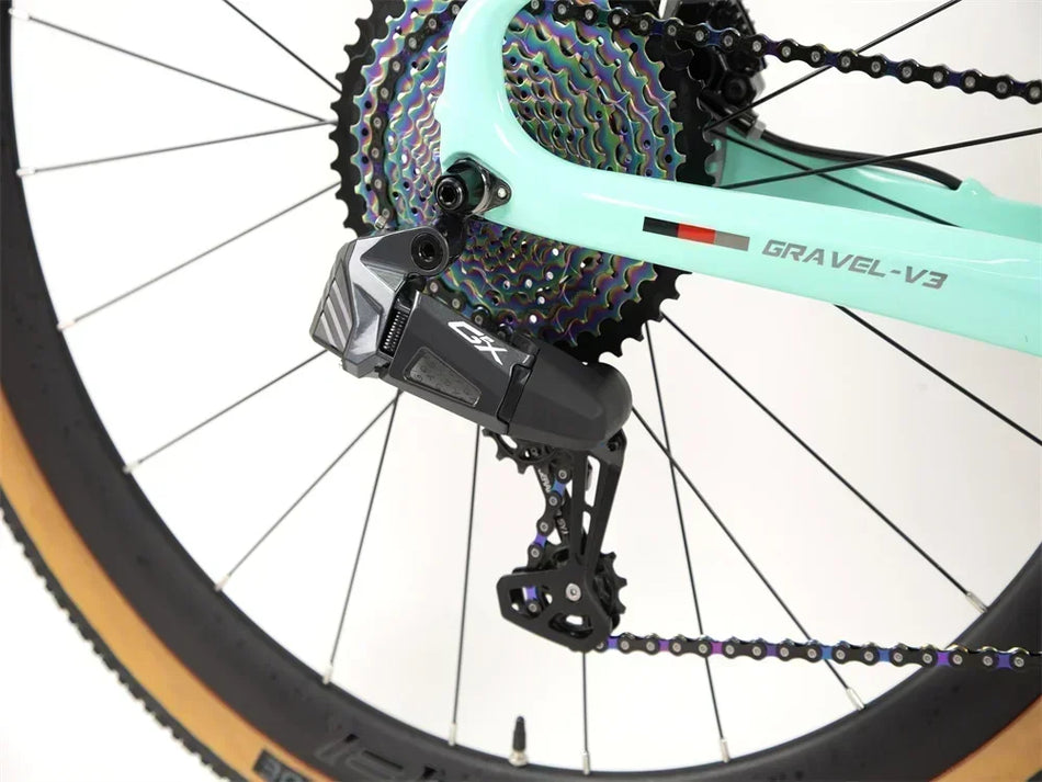 Twitter Gravel V3 GEX 13-Speed Carbon Fiber Gravel Road Bike with Hydraulic Disc Brakes Electronically Shifting Unisex Bike 700*40C Wheels