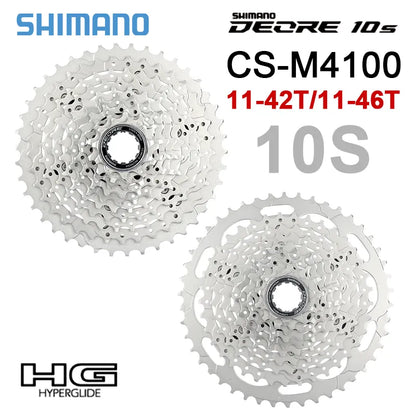 Shimano Deore CS-M4100 10SP Groupset MTB Cassette 11-42/46T