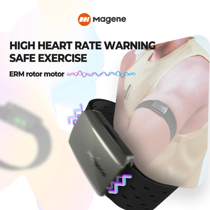 Magene Heart Rate Armband Monitor Dual Mode Bluetooth ANT H803 Sensor Arm Wrist Strap Fitness Heartbeat Tracker Health Exercise