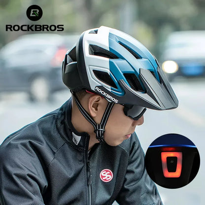 ROCKBROS TS-39  Bicycle Helmet with Rechargeable LED Light