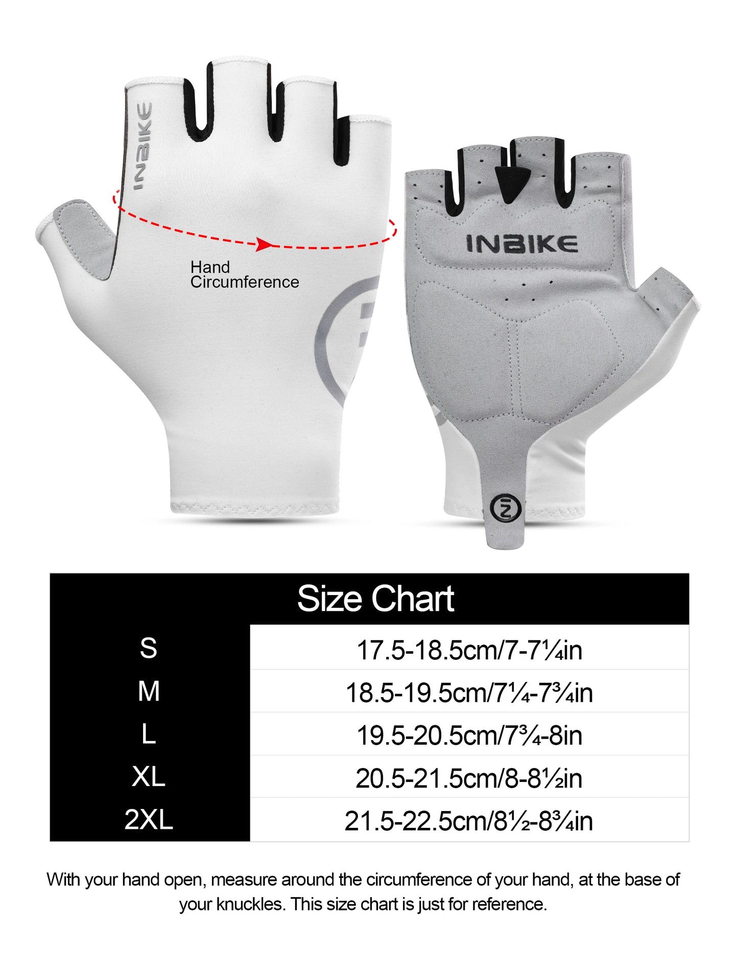 INBIKE Women's Padded Half-Finger Cycling Gloves Summer Shock-Absorbing MTB Bicycle Accessories Road Bike Glove