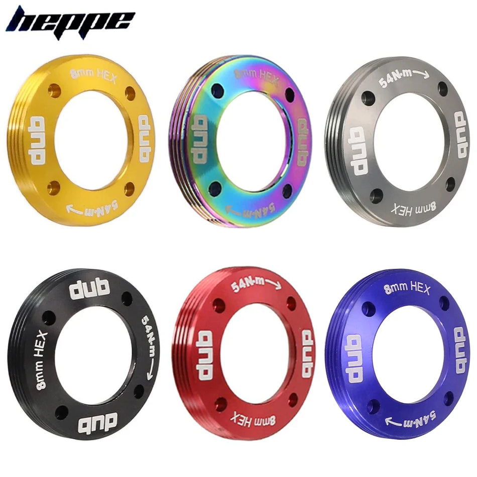 HEPPE DUB Crank Arm Cap for SRAM NX/GX/Force/XX1/AXS Crankset Screw Aluminum Alloy Locking Bolt Mountain Bike Accessories