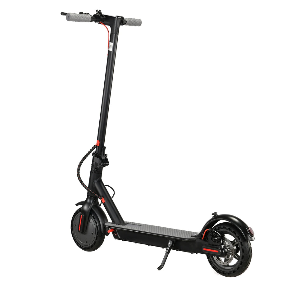 FREEBOY Unisex Lightweight Electric Scooter with Dual Brake System Explosion-proof Tires APP Support Commuter E-scooter for Adults