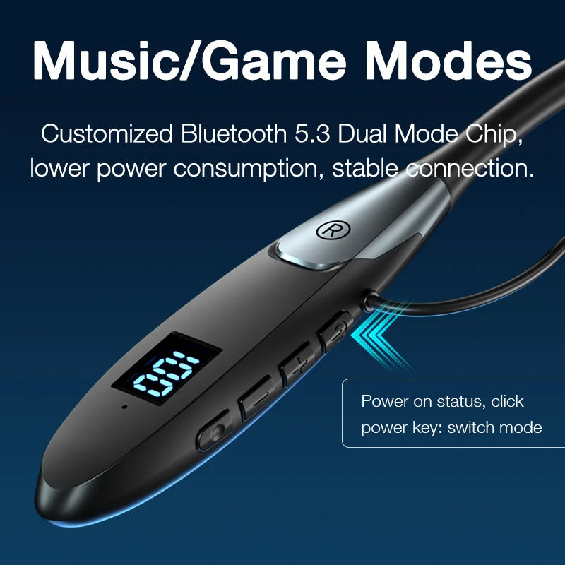 EARDECO  Bluetooth Sport Wireless Headphones With Microphone