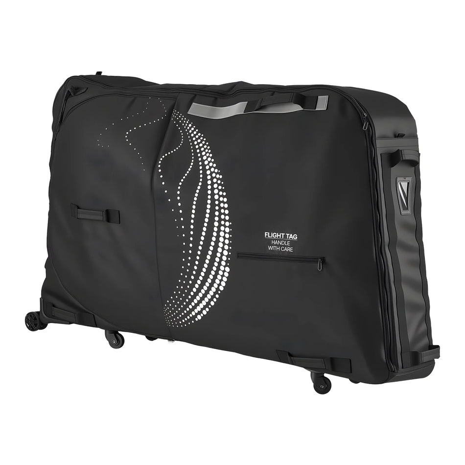 SucceBuy Road Bike Travel Bag with TSA Lock & Wheels – Up to 51" Wheelbase