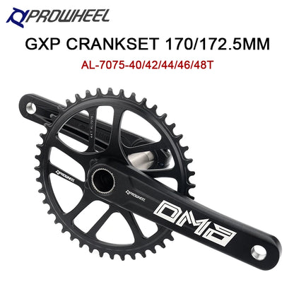 PROWHEEL Road Bike Crankset 9/10/11/12 Speed GXP 34/50T