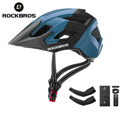 ROCKBROS Electric Bicycle Helmet Men Women Breathable Shockproof MTB Road Bike Safety Helmet