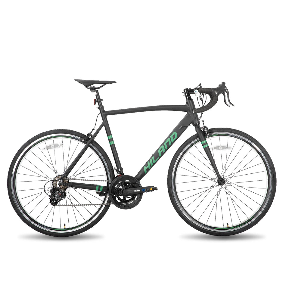 Hiland Aluminum Road Bike – Shimano 14-Speed, 49/53/57cm