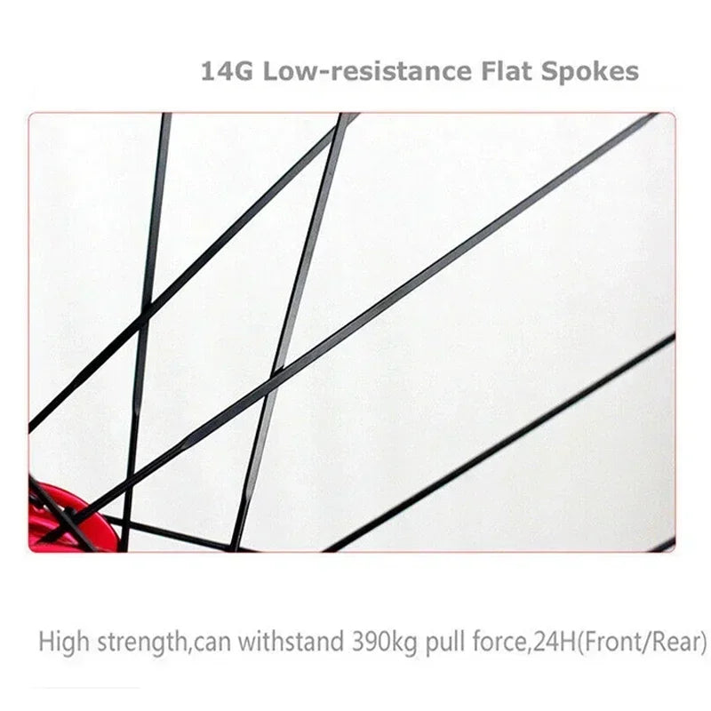 BUCKLOS Carbon MTB Wheelset – 26 / 27.5 / 29 Inch Disc Brake Wheels - Bike Wheelset