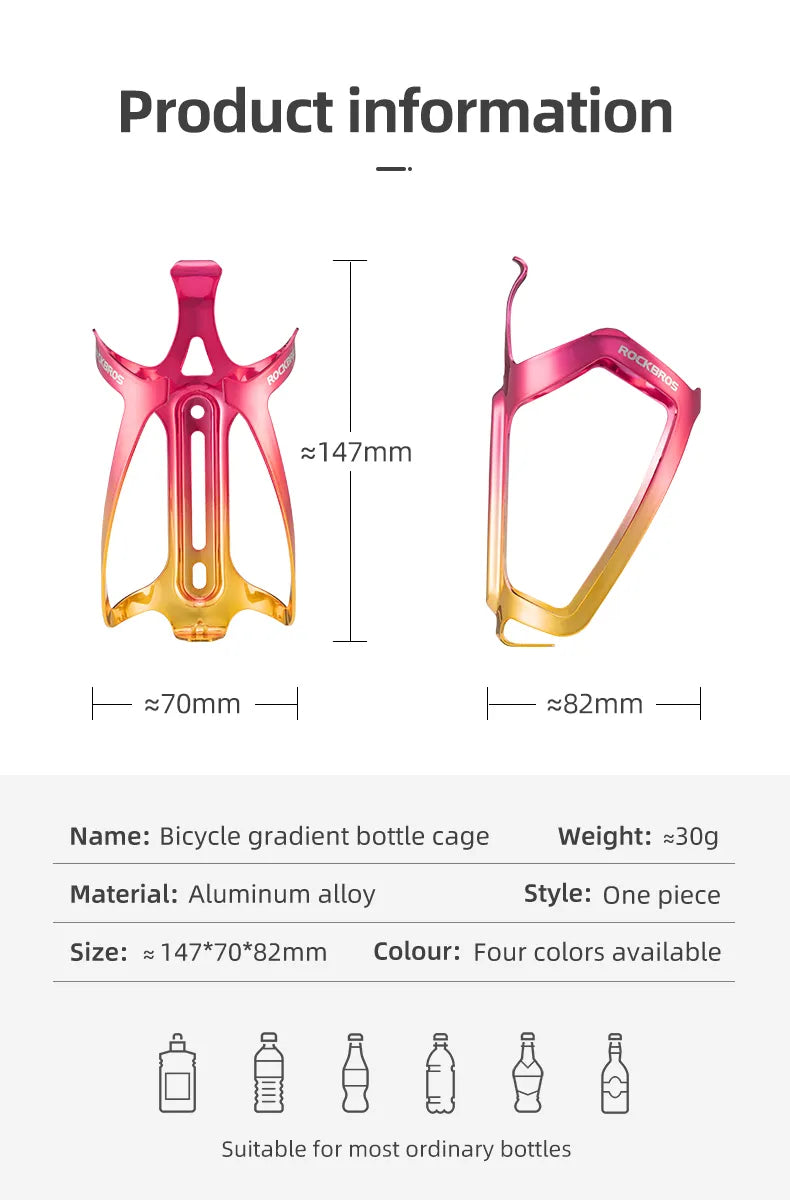 ROCKBROS MTB - Road Bike PC Bottle Cage