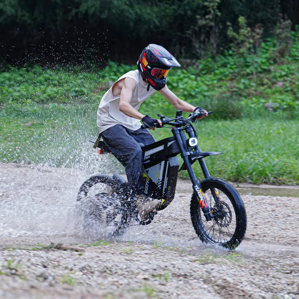 COSWHEEL R6000 Electric Dirt Bike – 7000W Peak Motor, 60V 30Ah Battery & 80-Mile Range