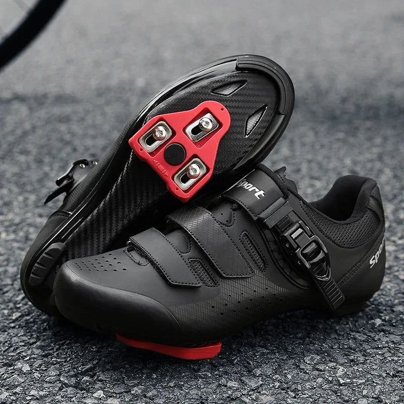 ZYXZLB New Men Cycling  MTB Road  Flat Cleats Clit Shoes