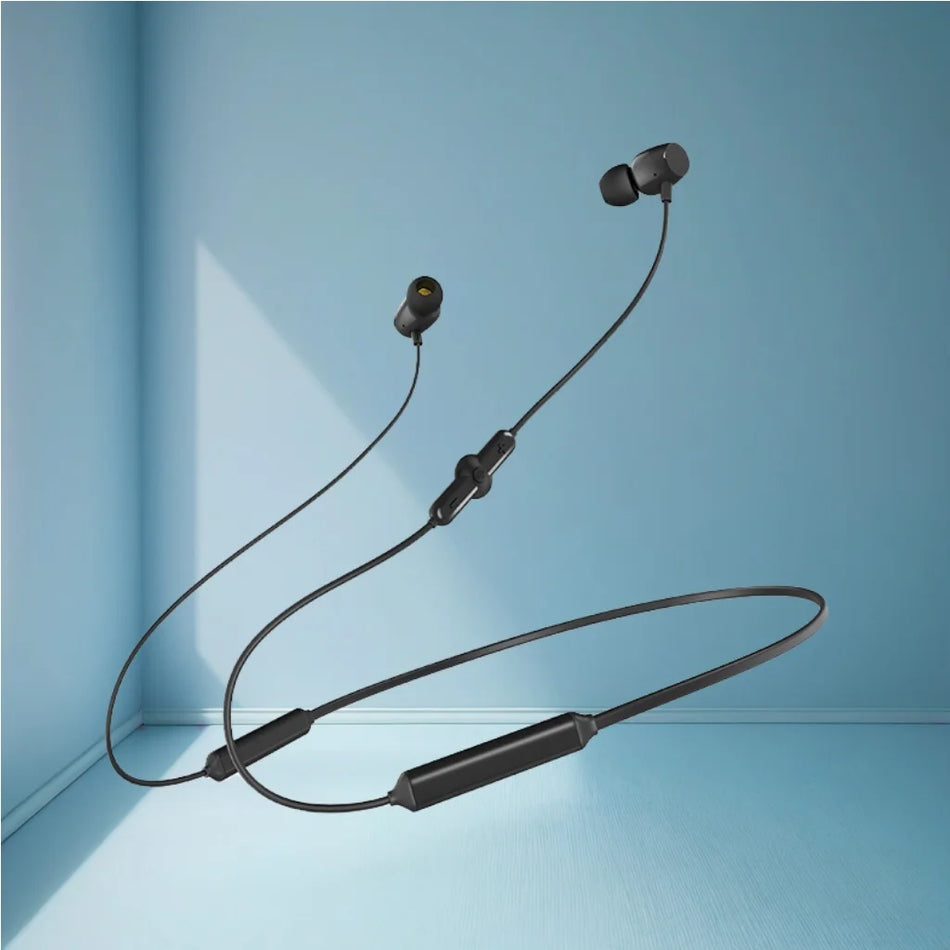 EARDECO Sport Wireless Bluetooth Headphones Heavy Bass Earphones with Mic In-Ear Noise-Canceling for Phone Call And Music ~48h Battery Life
