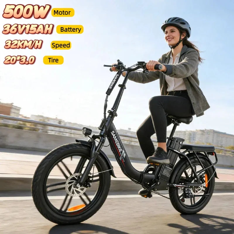 CY20 Folding Electric Bike – 350W Motor, 36V Battery & 20" Foldable E-Bike | Velozzo
