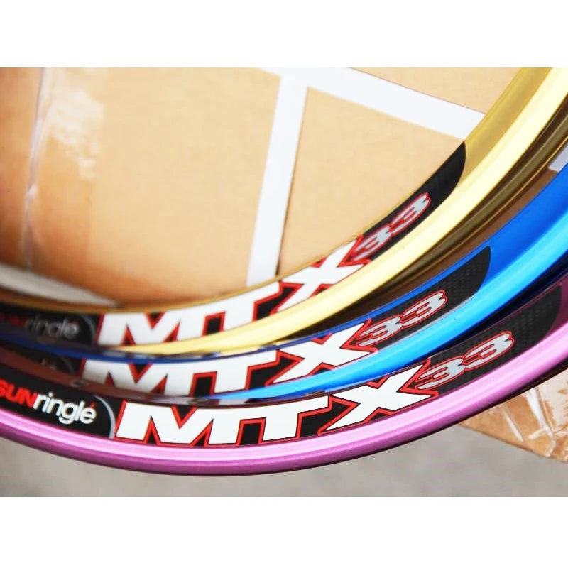 2Pcs Sun MTX 33 MTB Rim 26 Inch 32 Holes Hoops Aluminum Alloy Wheel Set Road Bicycle Rims Welding Bicycle Bike Rim