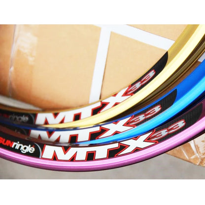 2Pcs Sun MTX 33 MTB Rim 26 Inch 32 Holes Hoops Aluminum Alloy Wheel Set Road Bicycle Rims Welding Bicycle Bike Rim