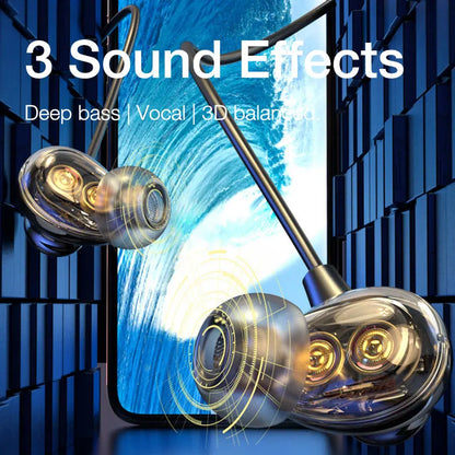 EARDECO 4 Speakers Wireless Bluetooth Headphones 5.0 Bass Earphone