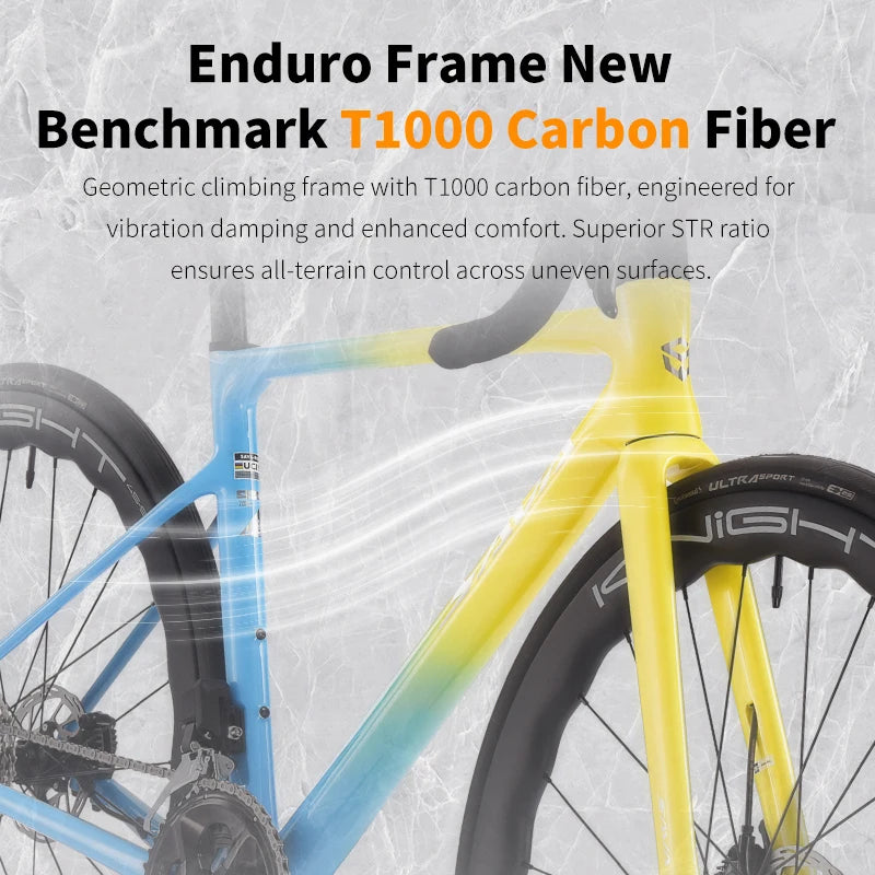 SAVA Falcon SLR7 Full Carbon Fiber Road Bike – 24 Speed SHIMANO 105 Di2 7170 Electronic Shifting Race Bicycle