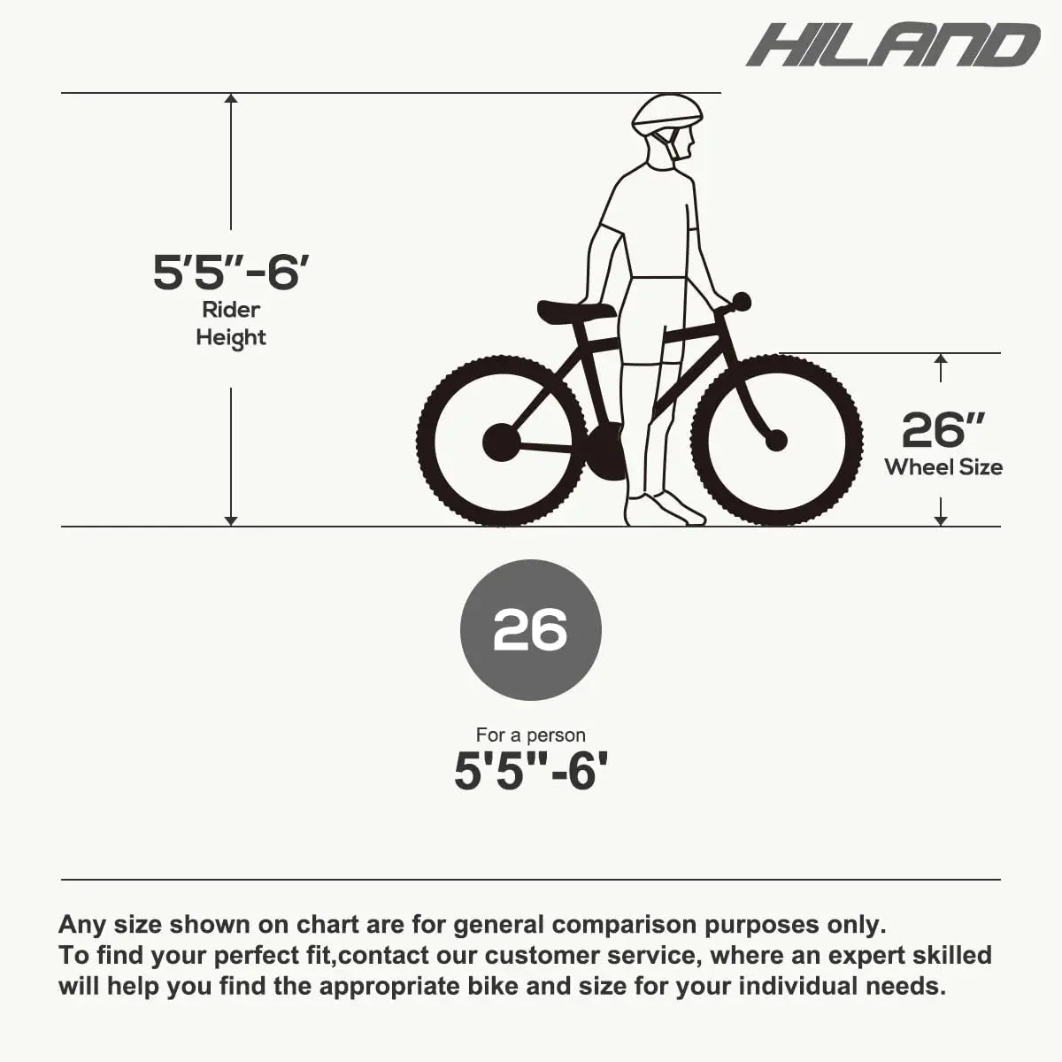 Hiland Full-Suspension Mountain Bike, 21 Speed, 26 Inch Wheel, for Men Mens Womens Bicycle