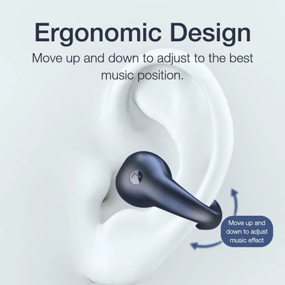 EARDECO TWS Earclip Wireless Headphones Bass Bluetooth Headphone Touch Wireless Earbuds Sport Auriculares Bluetooth Headsets