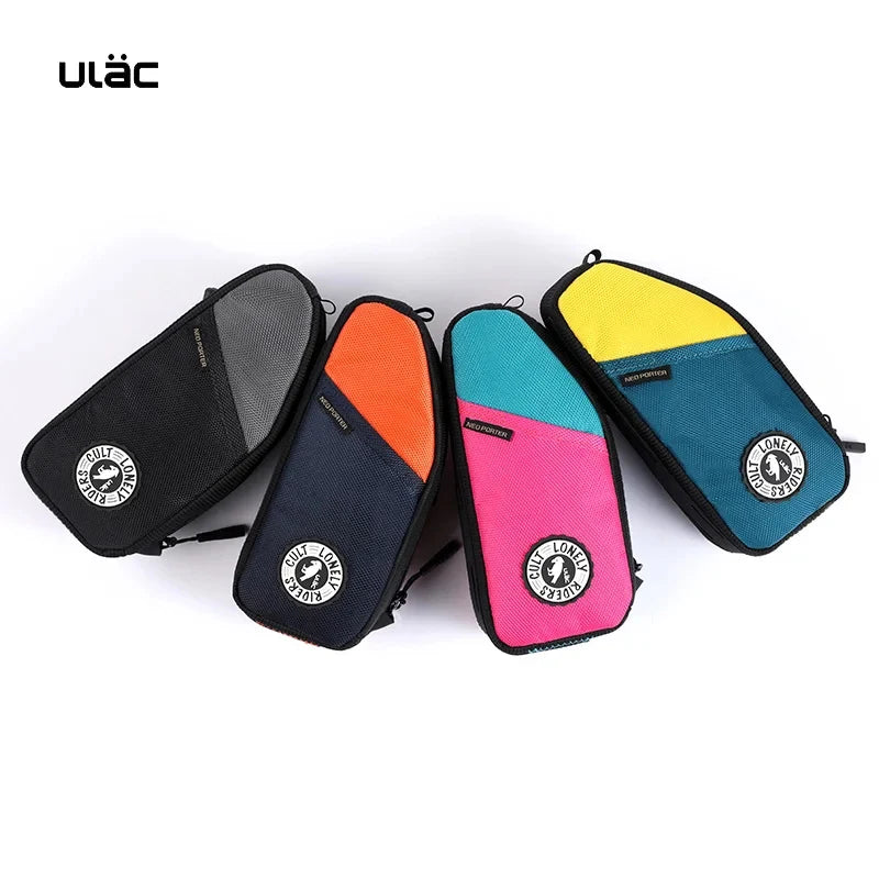 ULAC MTB Bicycle Frame Bag – Durable Top Tube Bag 1.2/1.6L Ultralight Cycling Storage