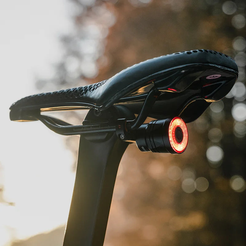 ROCKBROS R Series BicycleTaillight Smart Brake Sensing Day/Night Sensing Waterproof Type-C Cycling Taillight
