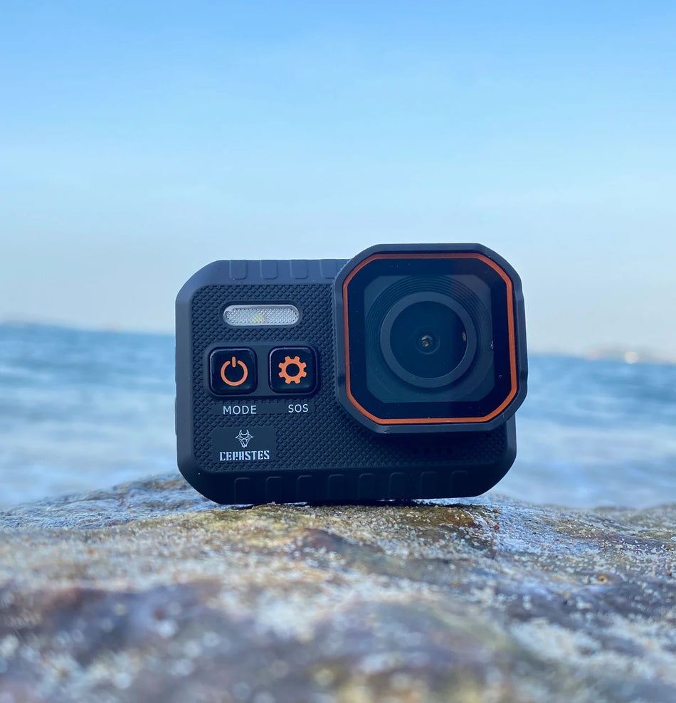 CERASTES Action Camera 4K60FPS With Remote Control Screen Waterproof Sport Camera drive recorder Sports Camera Helmet Action Cam