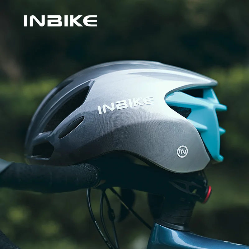 INBIKE 2023 New Bicycle Helmet Lightweight MTB Cycling Riding Helmets for Men Women Adjustable Road Mountain Bike