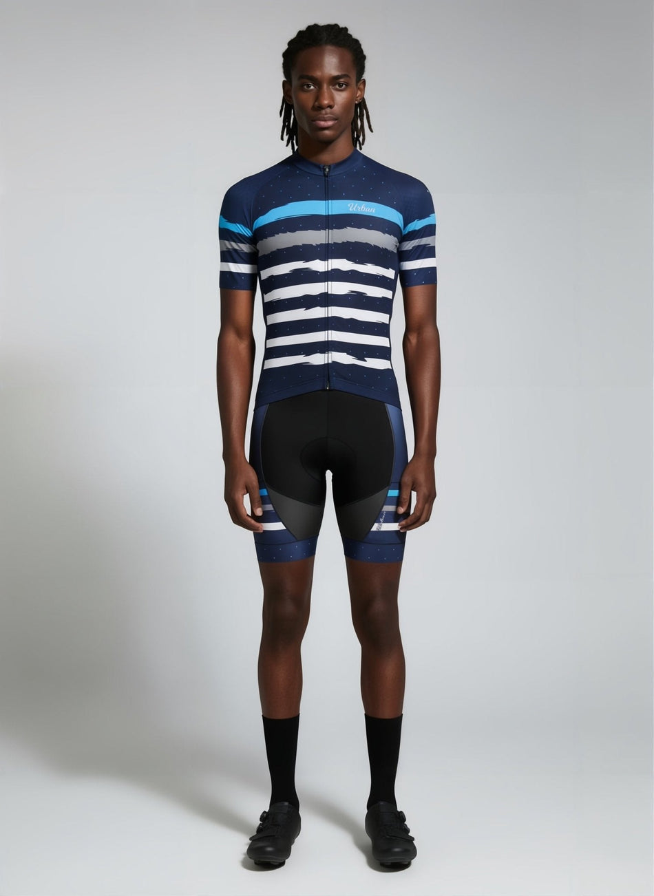 Men’s Predator Cycling Kit – Short Sleeve Jersey & Bib Shorts